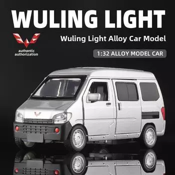 Улинчжигуан Ван 1:32 Модель игрушечной машины из сплава с инерционным механизмом, звуком и светом