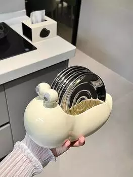Улитка слюна косточка блюдце бытовая высококачественная легкая роскошная керамическая настольная бабочка обеденный стол еда мусор шлак тарелка кость