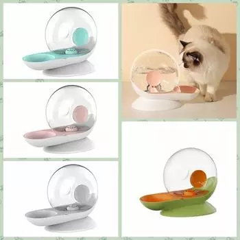 Улитки Моделирование Автоматический дозатор воды для домашних животных Поилка для кошек Большая емкость для собак Поилки Товары для животных розовый