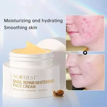 Улиточный крем Увлажняющий крем Увлажняющий и осветляющий кожу от прыщей Увлажняющий крем с улиткой