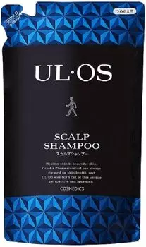 ULOS Medicated Scalp Shampoo Refill Pouch 420mL Set of 3 [Set] [Quasi-drug]