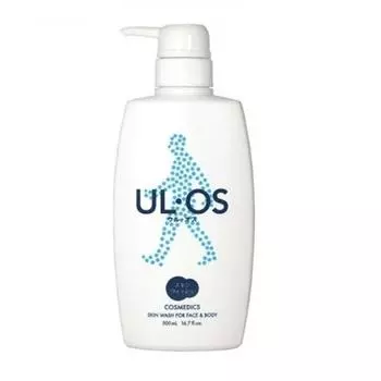 ULOS Men Men Ommu Men ULOS Skin Wash Body Face Facial Cleanser Cleanser Shower Foam Uros Oros Urus Urus Uros 500 мл, 1 шт.