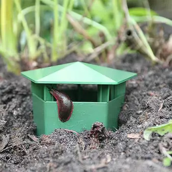 Уловитель слизней, простая в использовании клетка для улиток, защита для садовой фермы, экологически чистая клетка