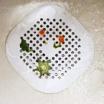 Уловители волос Силиконовый сливной фильтр для раковины Ванна Напольный фильтр Пробка для дезодоранта серый