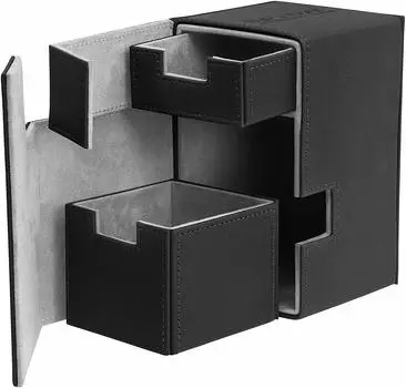 Ultimate Guard Flip Tray Deck Case Xeno Skin Black 100+ чёрный