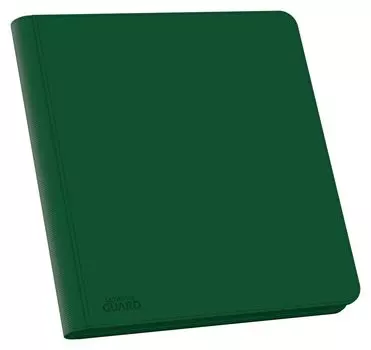 Ultimate Guard QuadRow ZipFolio XenoSkin Green 24-карманный зелёный