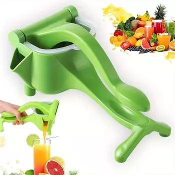 Ultimate Juice Squeeze - Ultimate Juice Squeezer, Ручная соковыжималка, Универсальная ручная соковыжималка зелёный