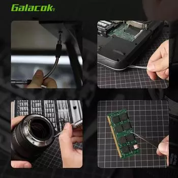 Ultimate Precision Screwdriver Set with 122 Heads,Non-slip,includes Magnet, Demagnetizer, Pry Bar, and Extension Rod and Wrench