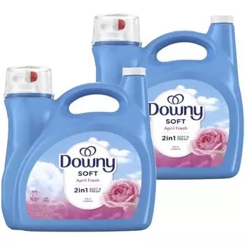Ultra Downy April Fresh Clothes Softener x 2 Large Capacity Commercial Use Costco 4.45L