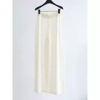 Ultra-Fine Lightweight Comfortable Loose Casual Woollen Trousers White One size