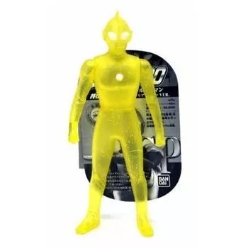 Ultra Hero 500 Ultraman прозрачно-желтая версия. (Эйдзи Цубурая Специальные эффекты Траектория Выставки Лимитед)