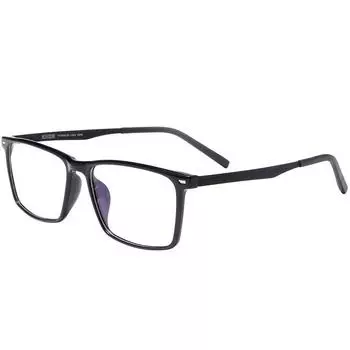 Ultra-Light Pure Titanium Glasses Frame Men S 90 Square Frames Can Be Equipped With Myopia Glasses Full Frame Tide Leisure Glasses Frame 8881 черный серый