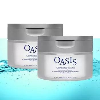 [Ultra Papa] Blanc Tofu Nubon Cell Oasis Watery Toner Pad x 2, 70 pieces