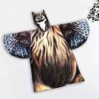 Ultra Plush Blanket Hoodie Owl Shape Wing Sleeve Flannel Microfiber Loose Machine