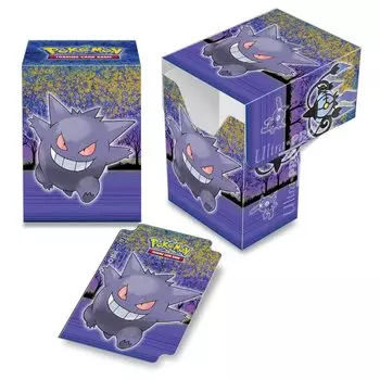 ULTRA PRO Deck Case Gallery Series Haunted Hollow Full View Deck Box для Pokemon Gengar