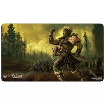 Ultra PRO Fallout Playmat Grave Giant для The Gathering Limited Edition Коллекционные предметы Торговля Настольные игровые принадлежности Аксессуары Принадлежности - - -