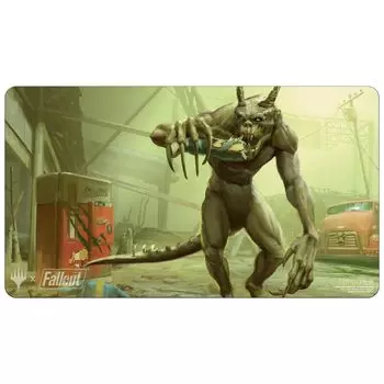 Ultra PRO Fallout Playmat Tarmogoyf для The Gathering Limited Edition Коллекционные предметы Торговля Настольные игровые принадлежности Аксессуары Принадлежности - - -