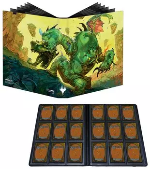 Ultra PRO The Gathering Double Masters PRO Binder Коллекционные карточки Спортивные карточки Карман с боковой загрузкой Защищает и хранит до 360 Стандарт