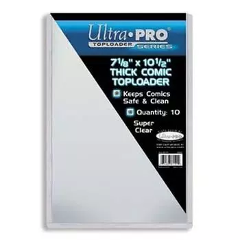 Ultra Pro X 11 Толстый комикс Toploader 10 шт. от Ultra Pro 7-1/2 чистый