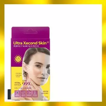 Ultra Second Skin 2X Transparent Sun Patch Perfect Nude 1 box (7 servings), 2X Transparent Sun Patch 1 box, 1 piece
