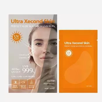 Ultra Second Skin Season 1 Perfect Transparent Sun Patch 1 box (10 servings), 1 box