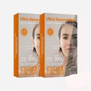 Ultra Second Skin Season 1 Perfect Transparent Sun Patch 2 boxes (20 servings), 2 boxes