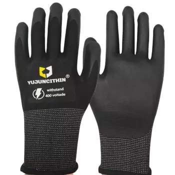 Ultra-thin Insulated Working Gloves 400/500V Anti Electric Shock Gloves Electrical Maintenance 400V