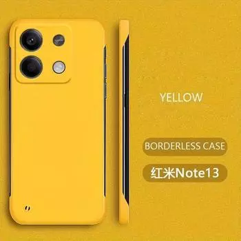 Ультратонкий жесткий чехол для телефона из ПК с полным покрытием, безрамный чехол для Redmi Note 13 5G Note 13 Pro+ 5G POCO X6 / X6 Pro 5G F6 F6 Pro Xiaomi POCO F6 Pro белый