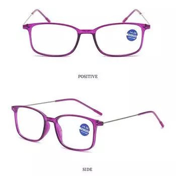Ультралегкие анти-синий свет очки для чтения женские тонкие оправы модные пресбиопические очки 1