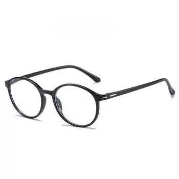 Ultralight Fashion Round Reading Glasses Men FULL Frame High Definition Anti Blue Light Presbyopia Eyeglasses 0 degrees