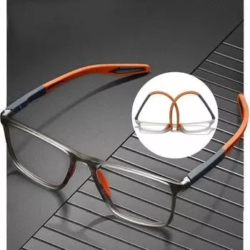 Сверхлегкие спортивные очки для чтения с защитой от синего света, очки для пресбиопии для женщин и мужчин, оптические очки для дальнего видения, диоптрии + 100 ~ + 400 -1.5