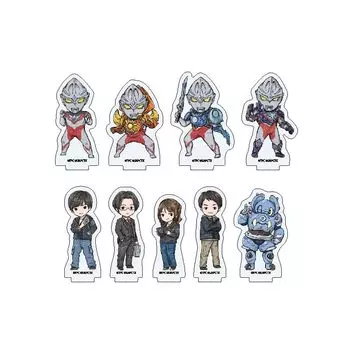 Ultraman Arc 01 Art Акриловая Маленькая Подставка Коробка [Иллюстрация Graff] 9-Секций
