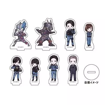 Ultraman Blazer 01 Graff Art Illustration Акриловая маленькая подставка Коробка из 8 штук