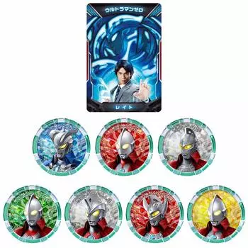 Ultraman DX Ultra Access Card Ultra Medal SP Ultraman Zero 6 Brothers Set [Bandai] & &