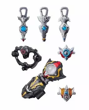 Ultraman Taiga DX Ultraman Taiga Полный набор для ролевой игры Ultraman (Купить бонус Таролет)