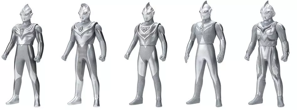 Ultraman Ultraman Series 50-я годовщина вещания Ultra 10 Braves Специальный набор 1 серебряный