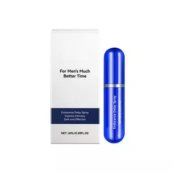 Улучшение интимности и длительный спрей Нежное расслабление Улучшение ощущений Длительный уход Легкий и комфортный мужской спрей для улучшения потенции, 6 мл One Size