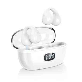 Улучшение качества звука Беспроводные наушники-вкладыши с воздушной проводимостью, костной проводимостью, утечкой звука, шумом ENC, низким уровнем шума, которые не блокируют ваше открытое ухо