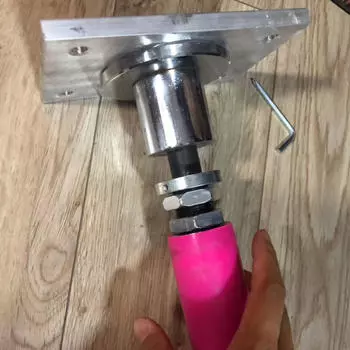 Улучшенная фиксированная фланцевая пластина для танца на пилоне, прямоугольная верхняя пластина для танцев