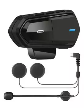 Улучшенная гарнитура для мотоцикла, наушники STDRIVO для шлема, интерком-динамик для мотоцикла, Bluetooth, тонкий, IPX 65, водонепроницаемый и пыленепроницаемый