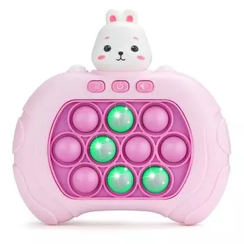 Улучшенная игра Push Pop Электрическая светящаяся игрушка Push Pop Развивающая игрушка Концентрация Товары для снятия стресса Удар по кончику пальца Развивающая игра Push Pop