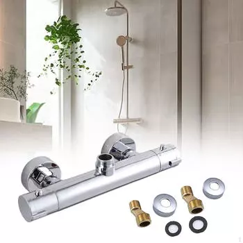 Улучшенная система контроля температуры для душа и смесителя для ванной комнаты Upward