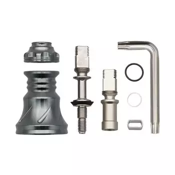 Улучшенная юбка для катушки HEIGHTEN, только ручка для спиннинговой катушки, серая, версия 3.0 (Темный 22STELLA/23AIRITY Цвет) (209)