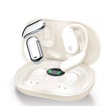 Улучшенные беспроводные наушники Bluetooth с открытым ухом Наушники Bluetooth CoolJumper 8D Технология 60 часов непрерывного воспроизведения Наушники, которые не хаки