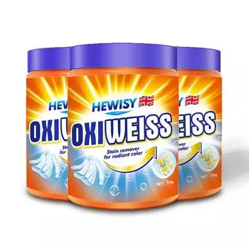 Улучшенный бытовый пятновыводитель для стирки: Мощное чистящее, отбеливающее и отбеливающее средство — испытайте эффект солевого взрыва пятен 1PC белый