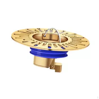 Улучшенный дренажный сердечник для контроля запаха в полу для домашнего и коммерческого использования золотой