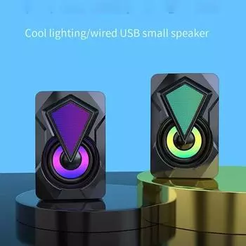 Улучшенный стереозвук Компьютерные колонки с питанием от USB WW
