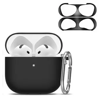 Улучшенный защитный чехол AMAPC для AirPods 4, беспроводные наушники Sony, силиконовый защитный чехол для AirPods, который можно носить и носить, чтобы защитить AirPods