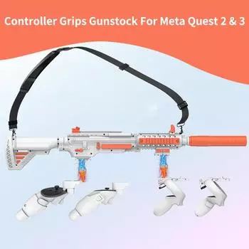 Улучшите игровой опыт виртуальной реальности VR Magnetic VR Rifle Gun Appear для Meta Quest 2&3 VR Shooting Gaming Accessories