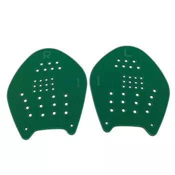 Улучшите скорость плавания с помощью ласт для рук, гребля на ладони, обучение плаванию, помощь при плавании, ладонь, мужское и женское общее оборудование m18*21cm